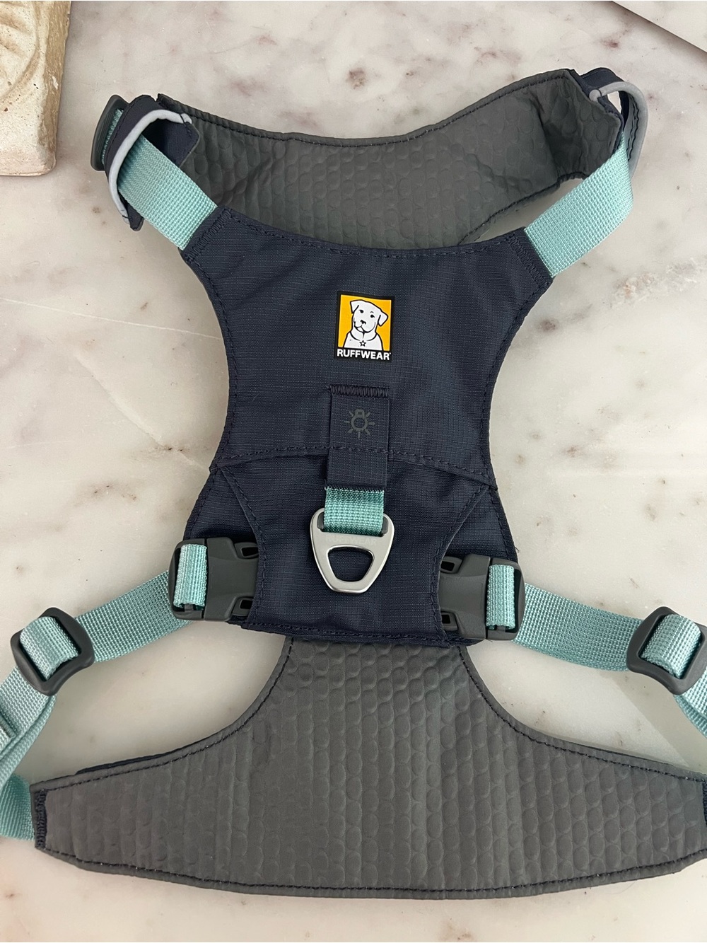 Ruffwear Front Range Dog Harness Small Blue Gray Adjustable Outdoor Hiking $48 - Picture 2 of 11